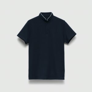 Mandarin Collar Poloshirt